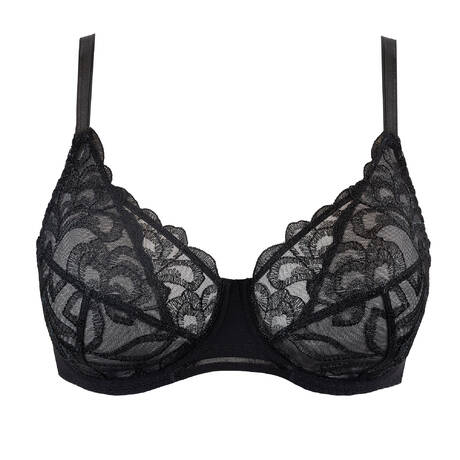 MAISON LEJABY Full-cup bra Sublime Black