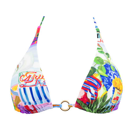 SEAFOLLY Haut de maillot de bain triangle La Boca Sapphire