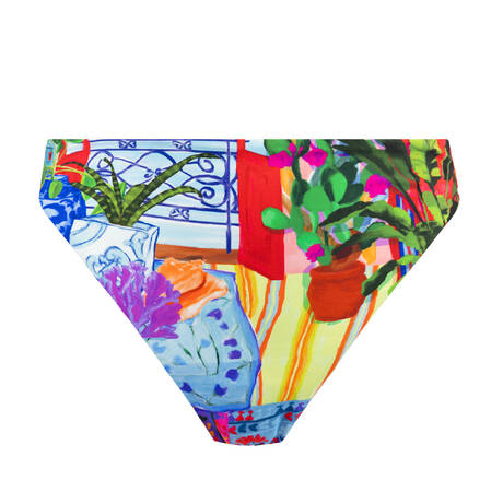 SEAFOLLY High-waisted bikini bottom La Boca Sapphire