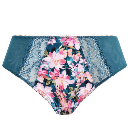 ELOMI Culotte haute Lucie Teal Floral