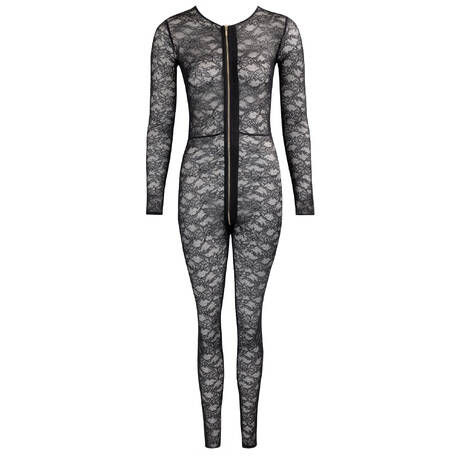 LIVY Catsuit en dentelle Gia Noir