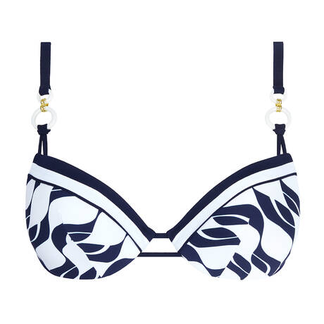 LISE CHARMEL Haut de maillot de bain coques Danse des Vagues Danse Blue