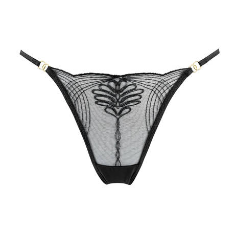 MAISON LEJABY Thong Audace Black