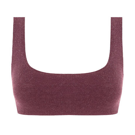 BOND-EYE Bralette bikini top Malibu Cali Amarena Lurex Micro