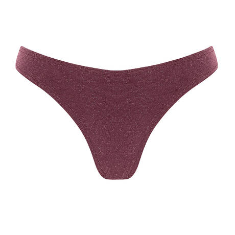 BOND-EYE High leg bikini bottom Christy Cali Amarena Lurex Micro