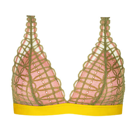 MEY Soutien-gorge triangle Poetry Temptation Golden Spice