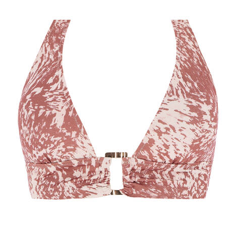 SORAYA Triangle bikini top Emma Iris Imprimé Iris