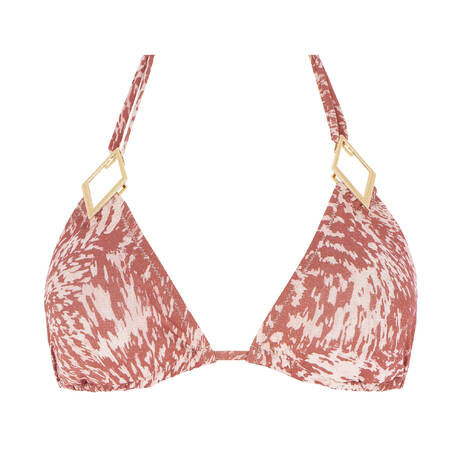 SORAYA Triangle bikini top St Tropez Iris Imprimé Iris