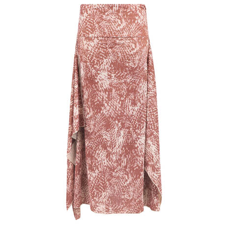 SORAYA Beach skirt Cindy Iris Imprimé Iris