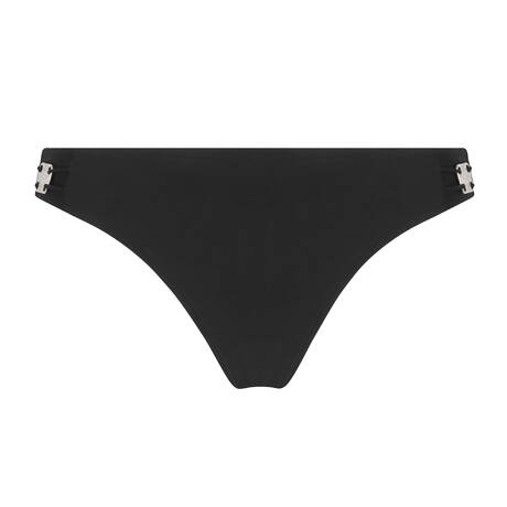 LISE CHARMEL Bas de maillot de bain slip taille basse Éclat d'Argent Black Argent