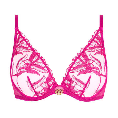 AUBADE Underwire Triangle bra Sweet Euphoria Passion Rose
