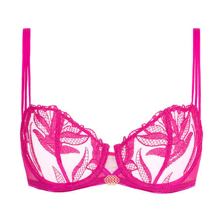 AUBADE Demi-cup bra Sweet Euphoria Passion Rose