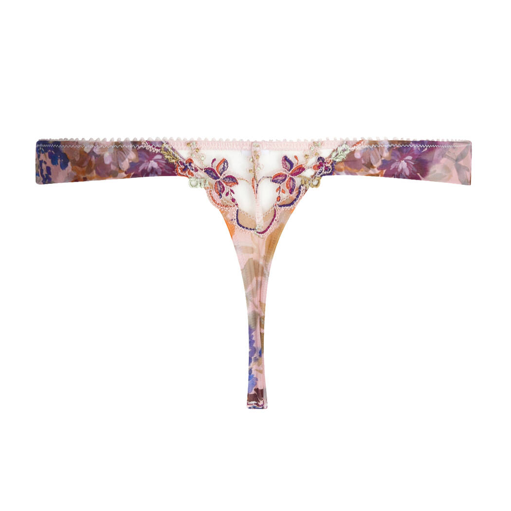 String Lise Charmel ECA0028 – Taille 2, Gris, Neuf Sans étiquette