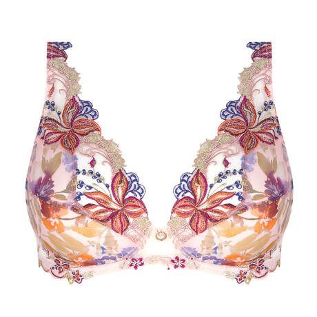 LISE CHARMEL Soutien-gorge triangle armatures L'Hiver en Fête Roses d’Hiver