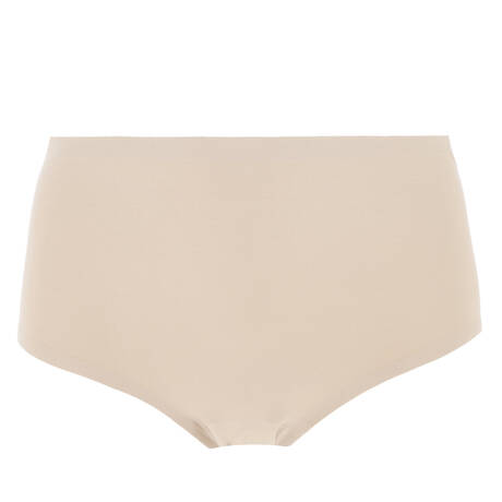 CHANTELLE Invisible high-waisted panty + size Soft Stretch Nude