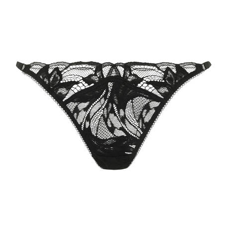 GOSSARD Lace Thong Lace Soirée Black