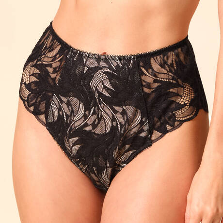 GOSSARD Lace High-waisted panty Lace Soirée Black