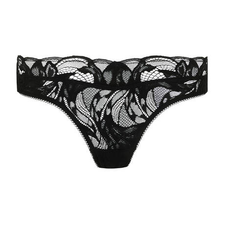 GOSSARD Lace Tanga Lace Soirée Black