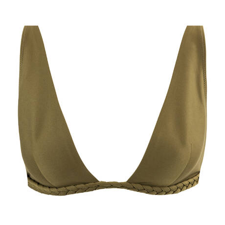 LIVY Triangle bikini top Miramar Khaki