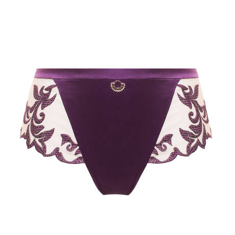 PRELUDE Shorty en satin Venus Violet