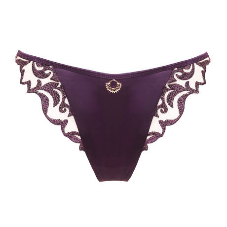 PRELUDE Low-cut brief Venus Purple