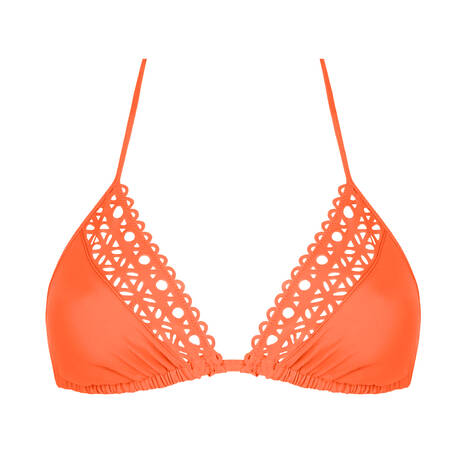 LISE CHARMEL Triangel-Badeanzugoberteil Ajourage Couture Ajourage Papaye