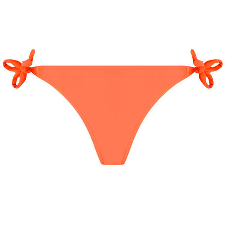 LISE CHARMEL Bas de maillot de bain slip noué Ajourage Couture Ajourage Papaye