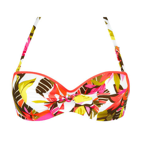 ANTIGEL Haut de maillot de bain bandeau coques La Radieuse Blanc Canopée