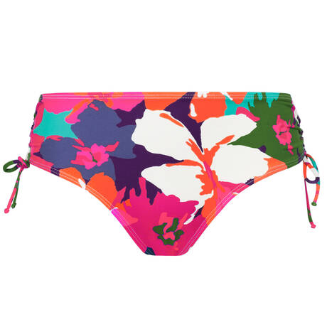 EMPREINTE Adjustable drawstring bikini bottom Nectar Tropic