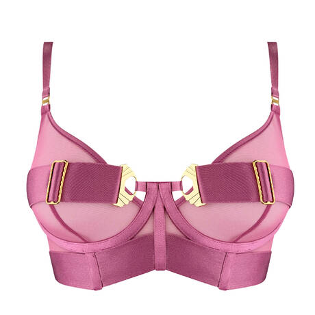 BORDELLE Bustier Melusina Raspberry