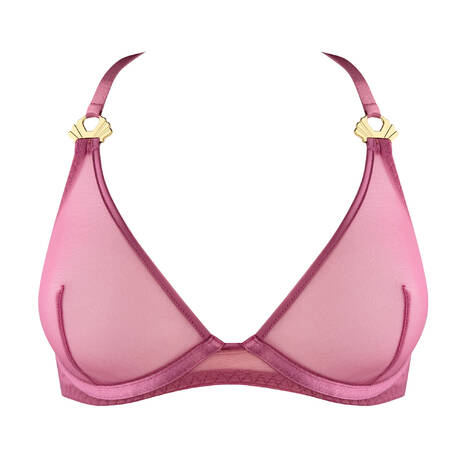 BORDELLE Triangle bra Melusina Raspberry