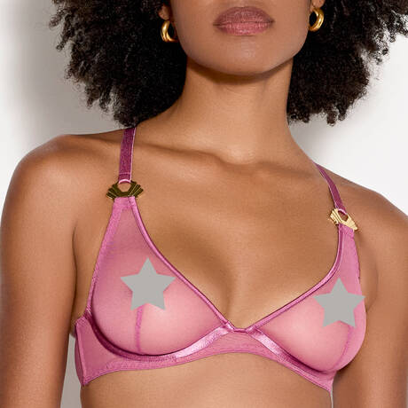 BORDELLE Triangle bra Melusina Raspberry