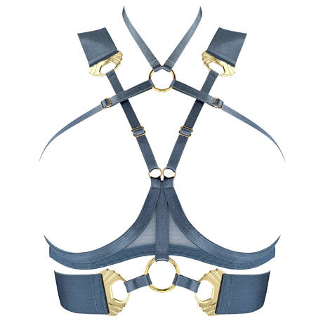 BORDELLE Ouvert bra Melusina Denim