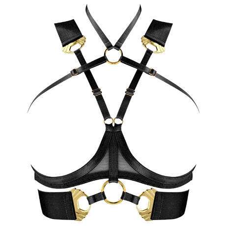 BORDELLE Ouvert bra Melusina Black