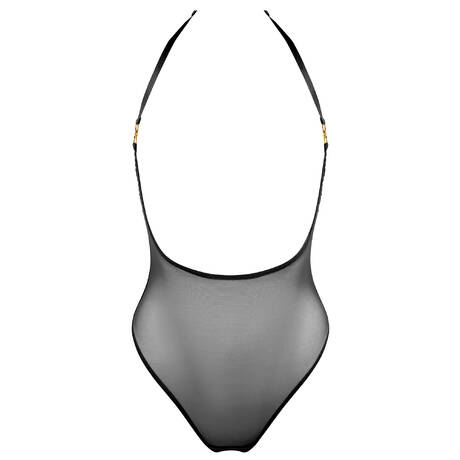 BORDELLE Open bodysuit Melusina Black