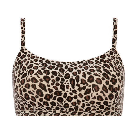 CHANTELLE Invisible brassiere bra Soft Stretch Leopard