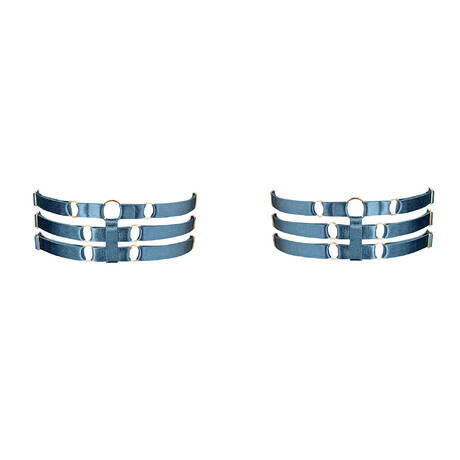 BORDELLE Garters Melusina Siren Denim