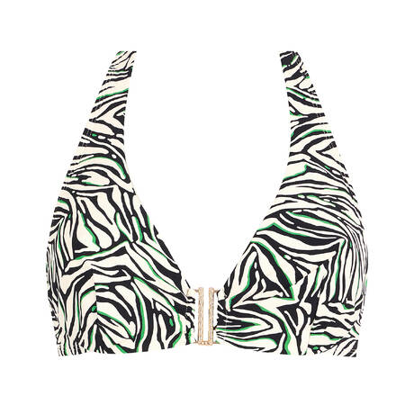 AUBADE Triangle bikini top Tropical Splash Wild Stripes