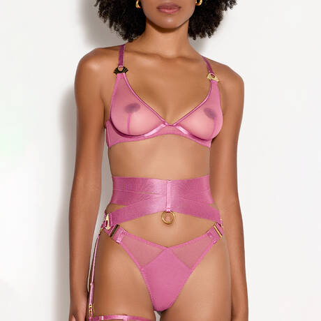 3 teile im set BORDELLE Melusina Raspberry