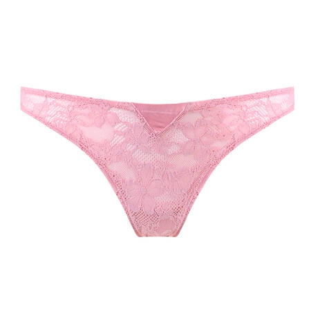 FLEUR DU MAL Lace Thong Le Stretch Lace Bisous