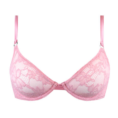 FLEUR DU MAL Lace Demi-cup bra Le Stretch Lace Bisous