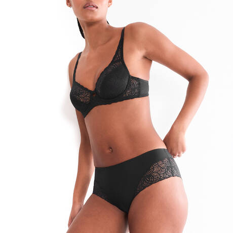 2 pieces set TRIUMPH Amourette Graphic Black