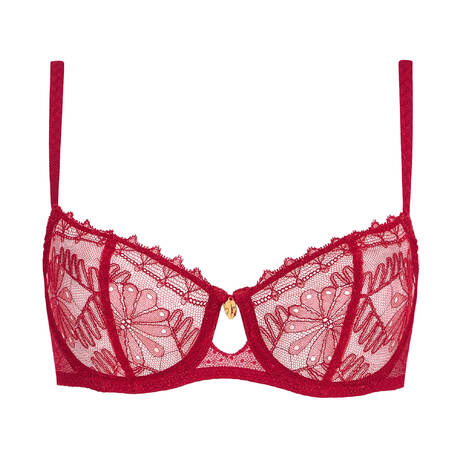 AUBADE Soutien-gorge corbeille en dentelle Mystery of Love Cherry