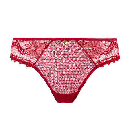 AUBADE Slip italien en dentelle Mystery of Love Cherry