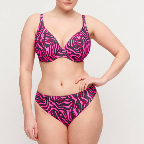 2 pieces set PRIMADONNA Malabo Hot Pink Zebra