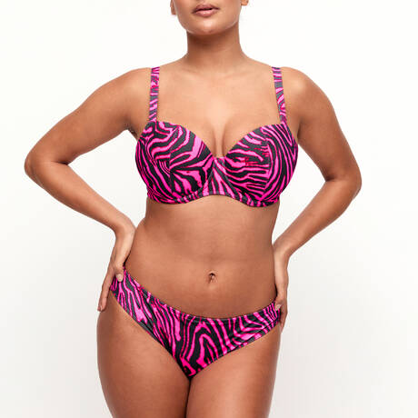 2 pieces set PRIMADONNA Malabo Hot Pink Zebra
