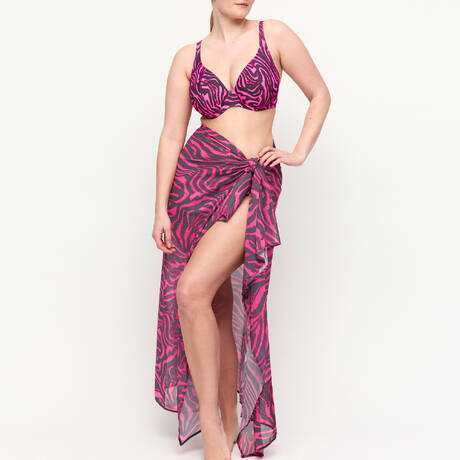 Ensemble 3 pièces PRIMADONNA Malabo Hot Pink Zebra