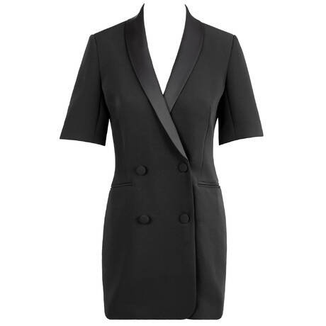 FLEUR DU MAL Schneiderkleid Couture Schwarz