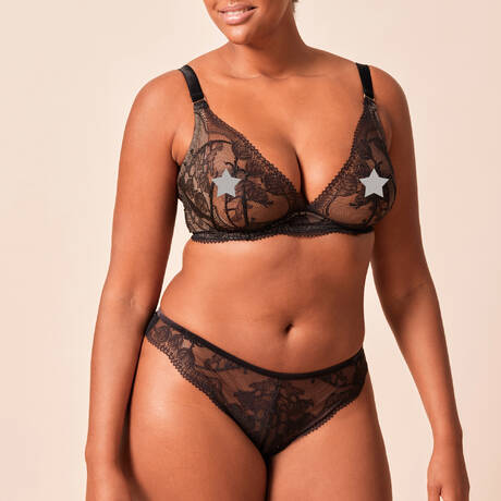 2 pieces set Gossard VIP Belle de Nuit Black