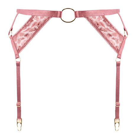 AUBADE Garter belt Crazy in Love Warm Pink